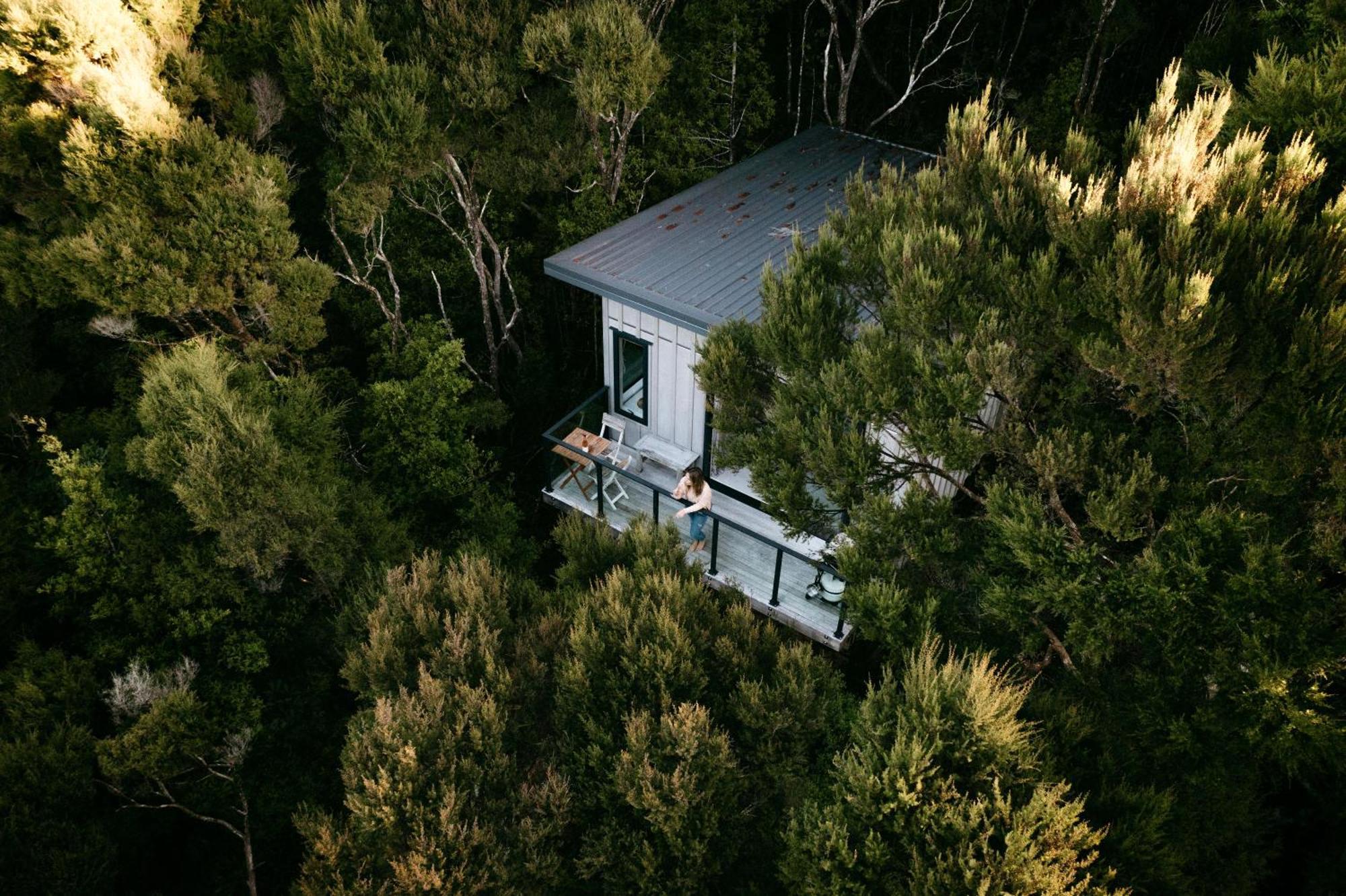 Treetop Tranquility At Rekindle Tree Houses Opua エクステリア 写真